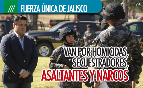 DELITOS DE ALTO IMPACTO, EL BLANCO DE LA NUEVA FUERZA ÚNICA