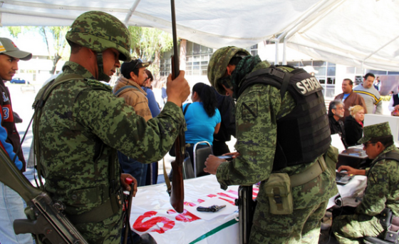 XV ZONA MILITAR Y GOBIERNO DEL ESTADO: ES PERMANENTE CAMPAÑA PARA CANJE DE ARMAS