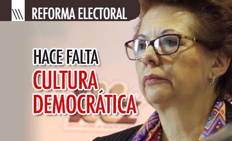 RIESGOS DE COMPONENDAS CON LA REFORMA ELECTORAL: MARÍA MARVÁN