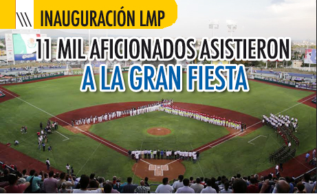 LUCIDA INAUGURACIÓN DE LA LMP: CHARROS REGRESAN AL MEJOR BEISBOL DE MÉXICO