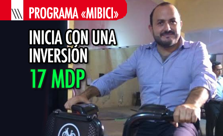 CONFÍA RICARDO VILLANUEVA: “MIBICI” FRENARÁ CRECIMIENTO VEHICULAR