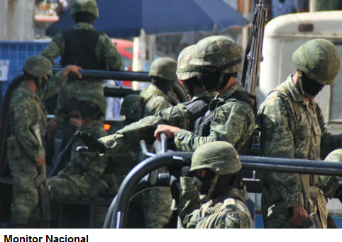 SEGURIDAD PÚBLICA: Estados con presencia federal