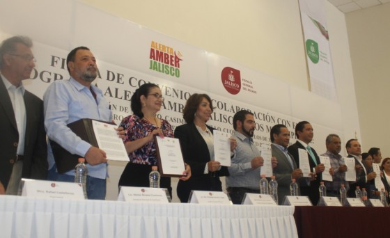 Firman convenio alerta ámber, fiscalía y diez ayuntamientos