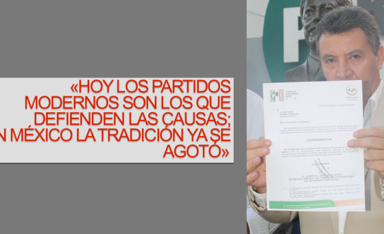 RUBÉN VÁZQUEZ PLANTEA IMPULSAR CUARTA TRANSFORMACIÓN DEL PRI