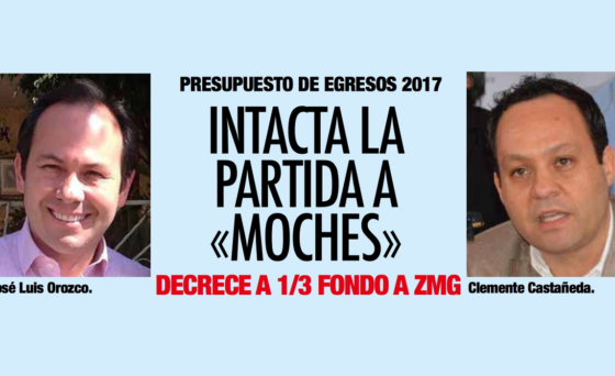INTACTA LA PARTIDA A «MOCHES» DECRECE A 1/3 FONDO A ZMG