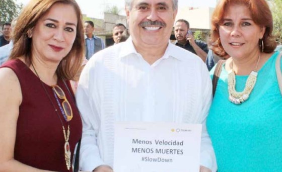 Campaña para salvar vidas: “Menos velocidad, menos muertes”; Alma Chávez invita a sumarse a la lucha