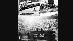 JUAN VENÉ EN LA PELOTA: El estadio atravesado por un tren durante los juegos