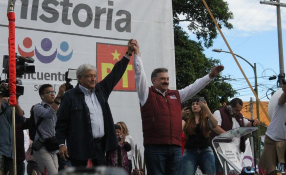 Lomelí y AMLO cierran precampaña en Guadalajara: Ofrecen terminar con violencia, impunidad y corrupción en Jalisco