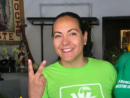 Gaby Pérez, candidata del Verde a diputada federal por el distrito 11: “Sin naturaleza no hay paz”