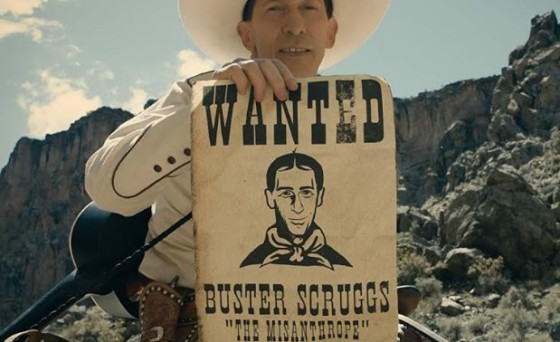 CINE: Estrenan los hermanos Coen su primera película en Netflix: La balada de Buster Scruggs, el oeste inmisericorde